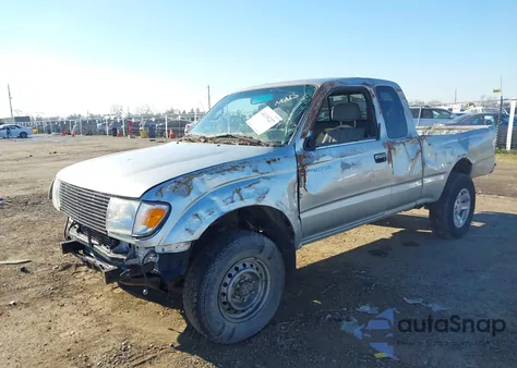2000 Toyota Tacoma Base V6 из США, поврежденный, VIN 4TAWN72N0YZ637745